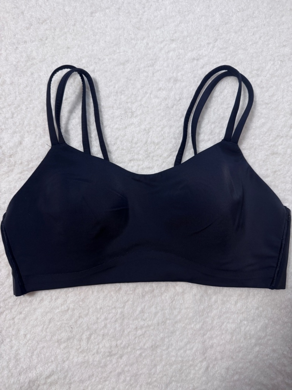 lululemon athletica Black Double-Strap Wireless Bra